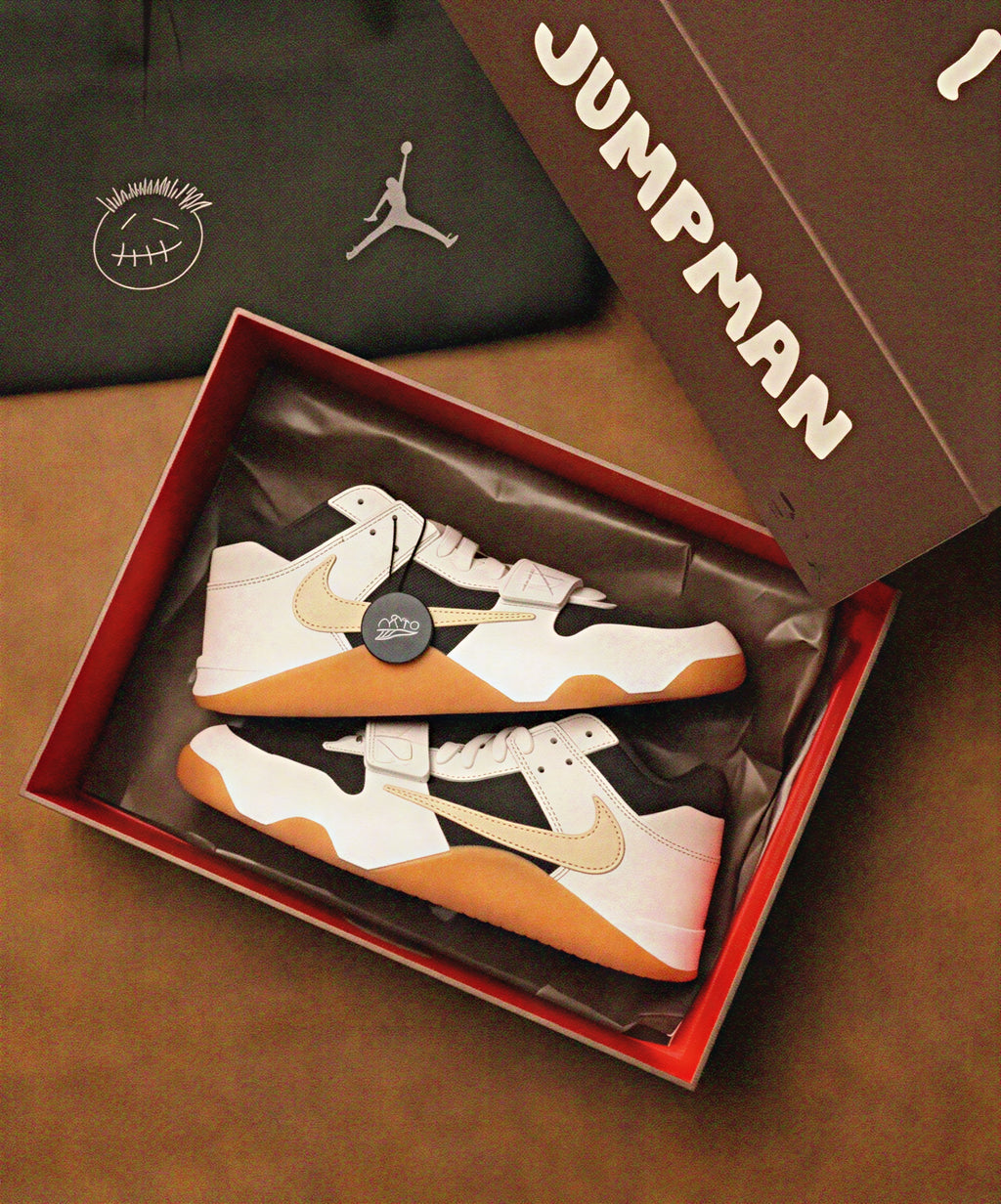 Travis Scott x Jordan Jumpman Jack Trainer Sail
